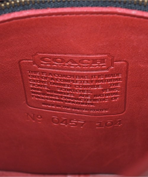 COACH（コーチ）ショルダーバッグ 赤 サイズ:- レディース/2200677959054
