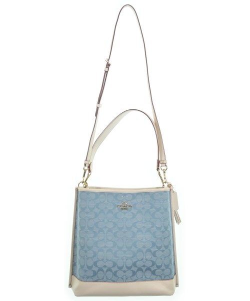 COACH（コーチ）ショルダーバッグ 青 サイズ:- レディース/2200685030530