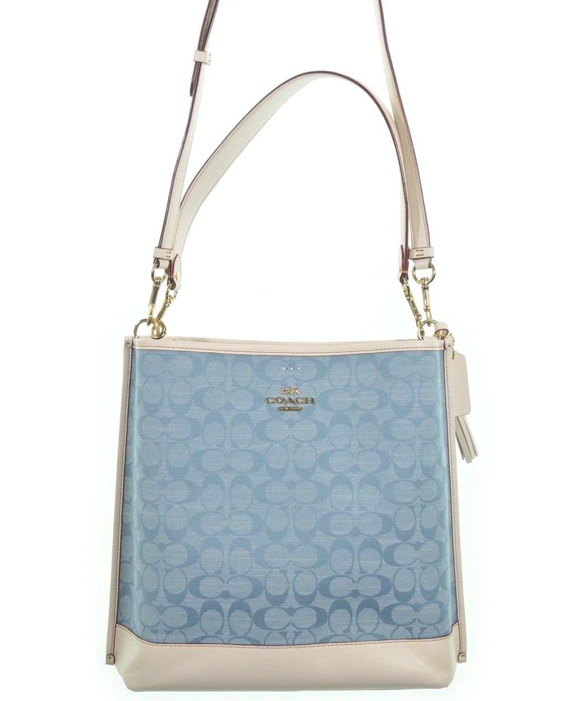 COACH（コーチ）ショルダーバッグ 青 サイズ:- レディース 