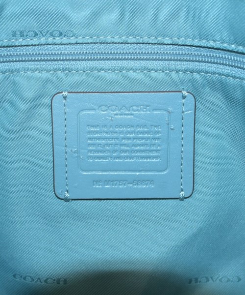 COACH（コーチ）ハンドバッグ 青 サイズ:- レディース/2200685030677