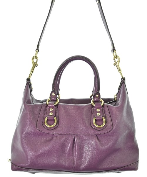 COACH（コーチ）ハンドバッグ 紫 サイズ:- レディース/2200685031803