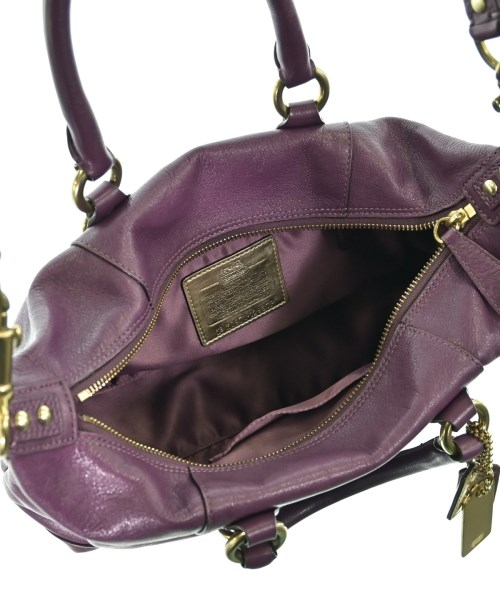 COACH（コーチ）ハンドバッグ 紫 サイズ:- レディース/2200685031803