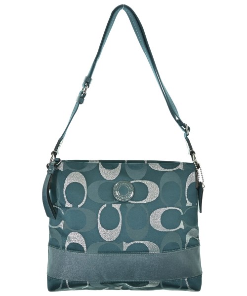 COACH（コーチ）ショルダーバッグ 青 サイズ:- レディース/2200685033326