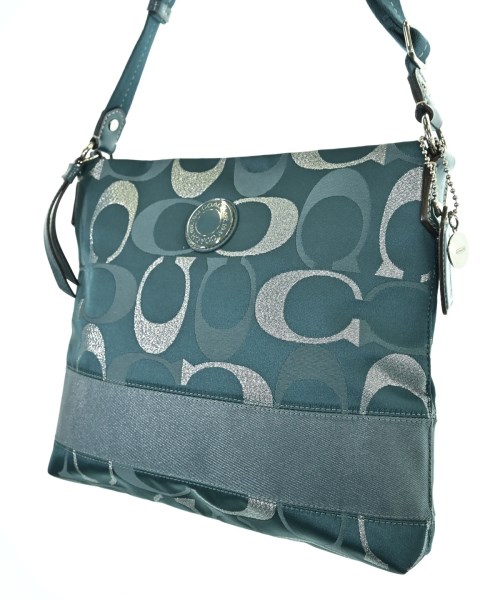 COACH（コーチ）ショルダーバッグ 青 サイズ:- レディース/2200685033326