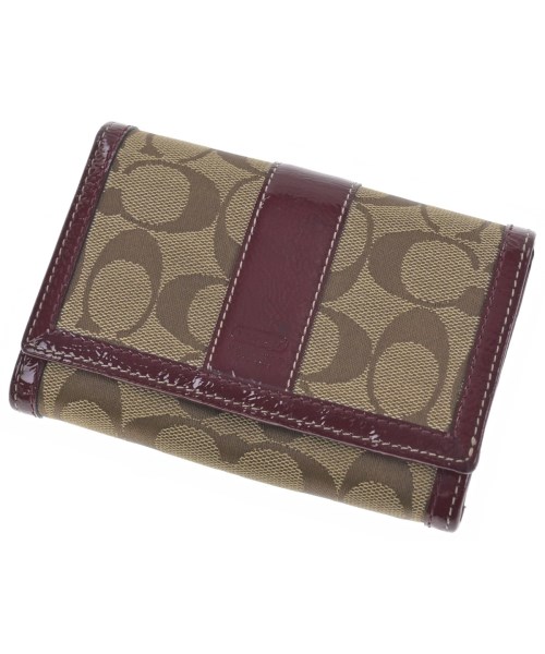 COACH(コーチ)財布・コインケース ベージュ サイズ:-/2200685376034
