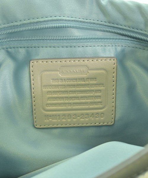 COACH（コーチ）ショルダーバッグ ベージュ サイズ:- レディース/2200679974086