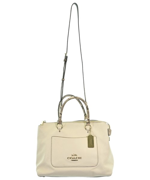 COACH（コーチ）ショルダーバッグ 白 サイズ:- レディース/2200682460064