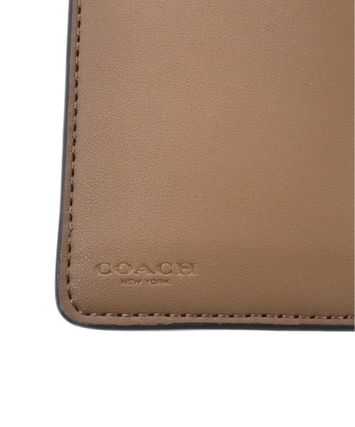 COACH（コーチ）財布・コインケース ベージュ サイズ:- レディース/2200682969109
