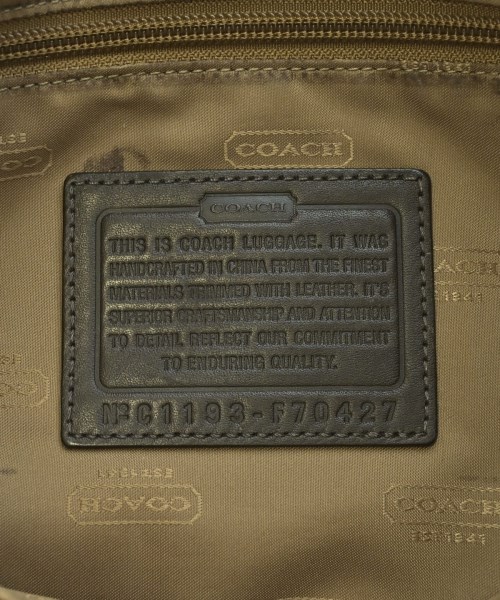 COACH（コーチ）ショルダーバッグ ベージュ サイズ:- レディース/2200688200138