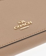 COACH（コーチ）財布・コインケース ベージュ サイズ:- レディース/2200685602119