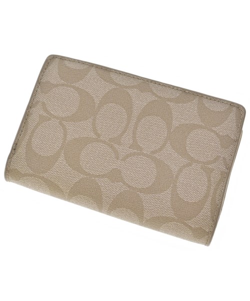 COACH（コーチ）財布・コインケース ベージュ サイズ:- レディース/2200685602126
