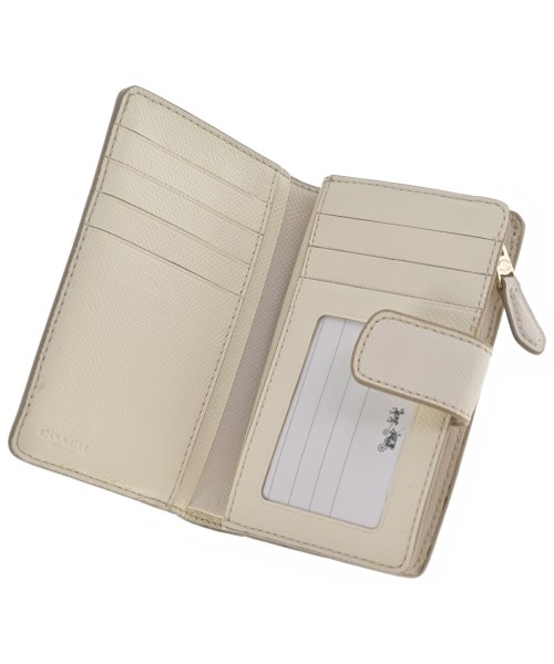 COACH（コーチ）財布・コインケース ベージュ サイズ:- レディース/2200685602126