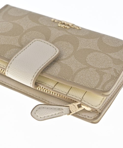 COACH（コーチ）財布・コインケース ベージュ サイズ:- レディース/2200685602126