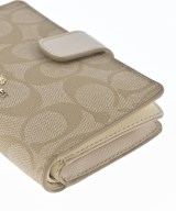 COACH（コーチ）財布・コインケース ベージュ サイズ:- レディース/2200685602126