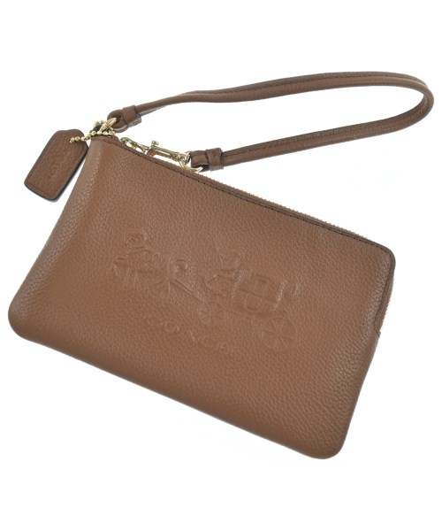 COACH(コーチ)ポーチ 茶 サイズ:-/2200690824025