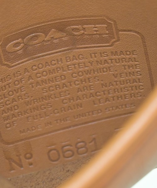 COACH（コーチ）ショルダーバッグ 茶 サイズ:- レディース/2200691226026