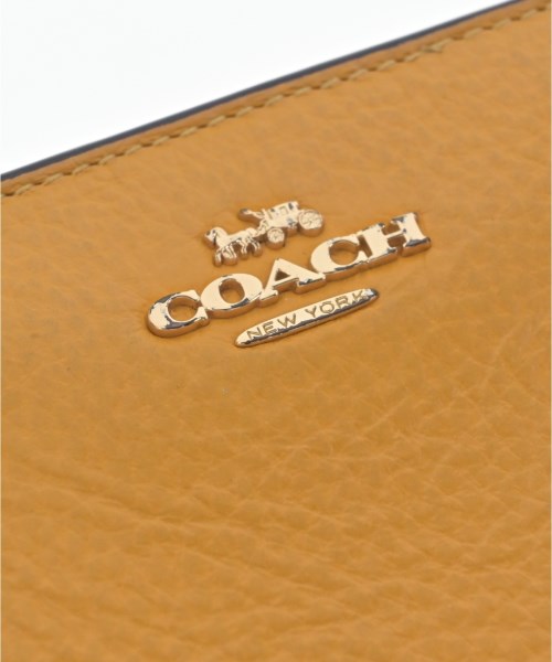 COACH（コーチ）財布・コインケース オレンジ サイズ:- レディース/2200687558049