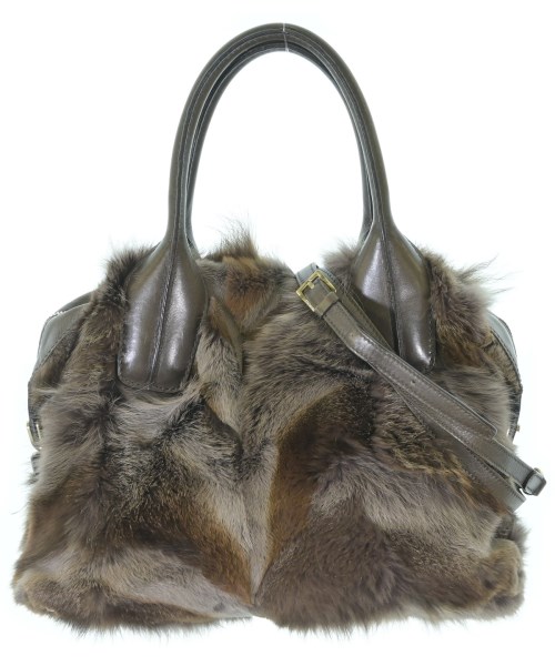 TOD'S(トッズ)ボストンバッグ 茶 サイズ:-/2200626369071