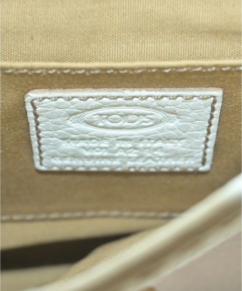 TOD'S（トッズ）ショルダーバッグ 白 サイズ:- レディース/2200670539109