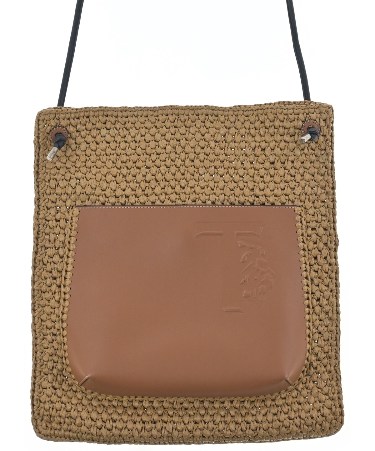 TOD'S（トッズ）ショルダーバッグ ベージュ サイズ:- レディース
