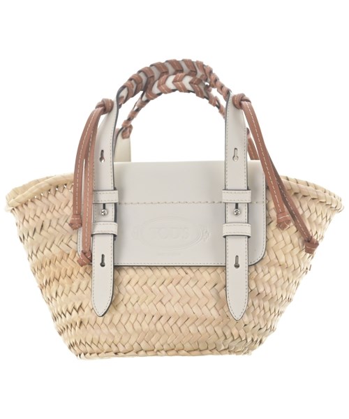 TOD'S(トッズ)かごバッグ ベージュ サイズ:-/2200696049224