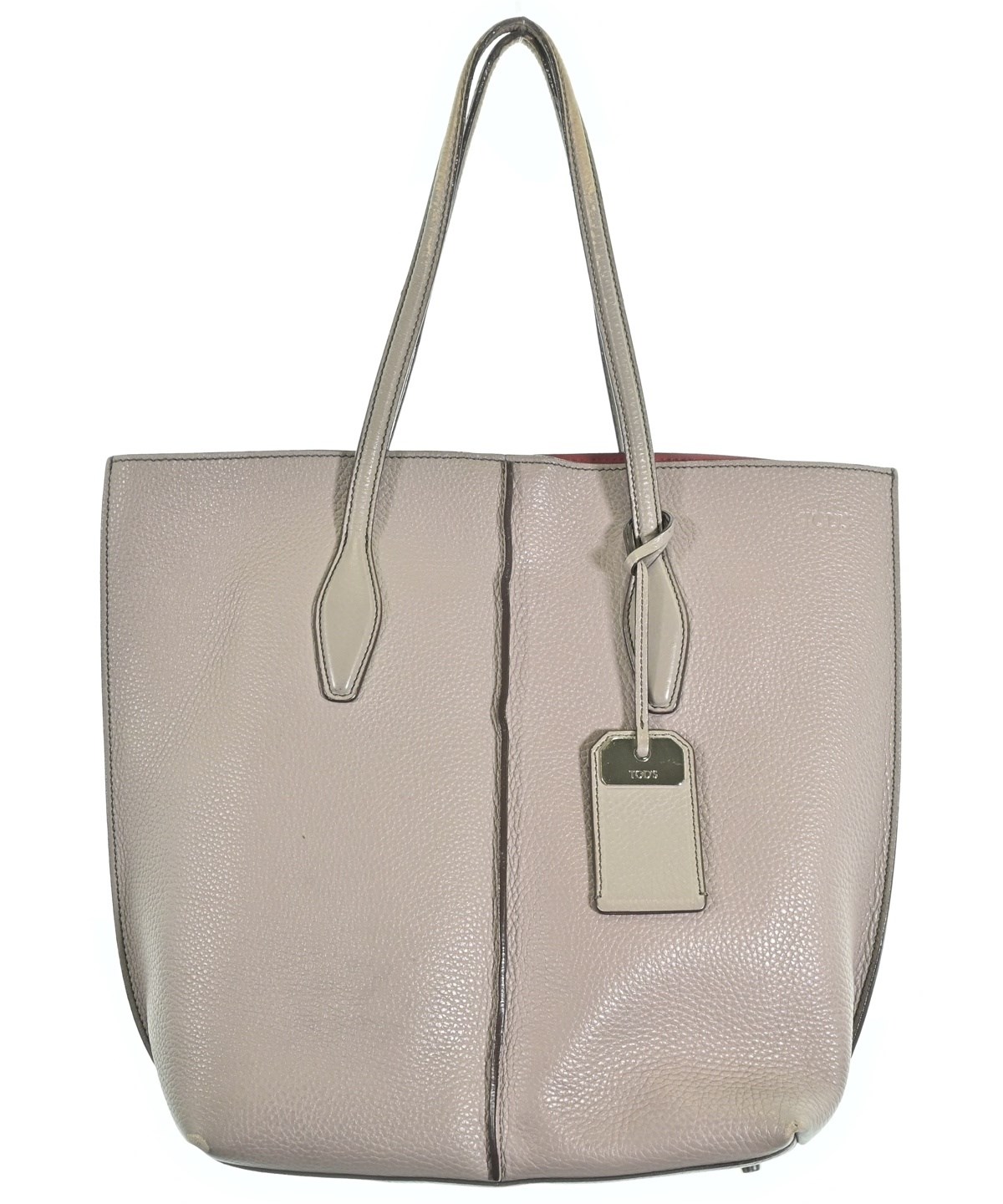 TOD'S（トッズ）トートバッグ グレー サイズ:- レディース