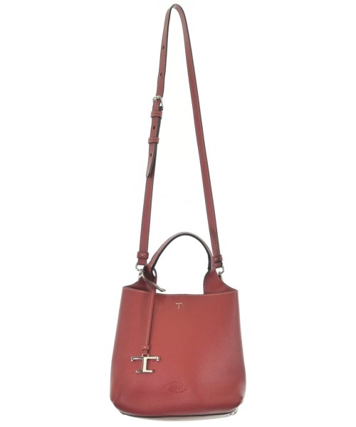 TOD'S（トッズ）ショルダーバッグ 赤 サイズ:- レディース/2200658543258