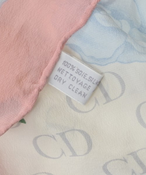 Christian Dior（クリスチャンディオール）バンダナ・スカーフ グレー サイズ:- レディース/2200635812056