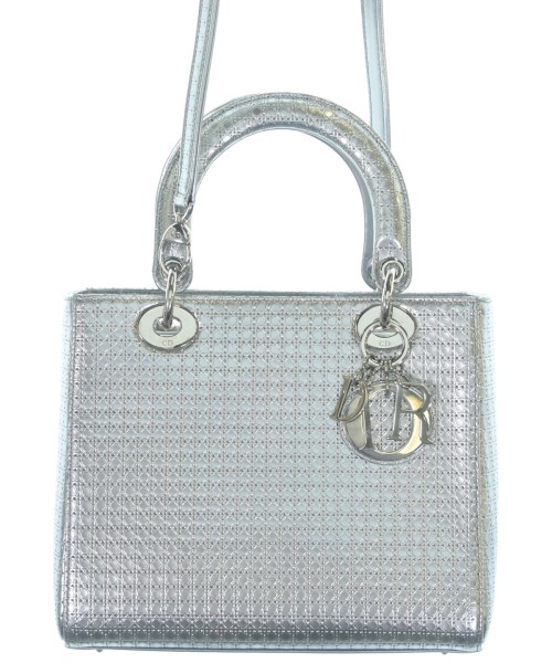 Christian Dior(クリスチャンディオール)ハンドバッグ シルバー サイズ:-/2200640467173