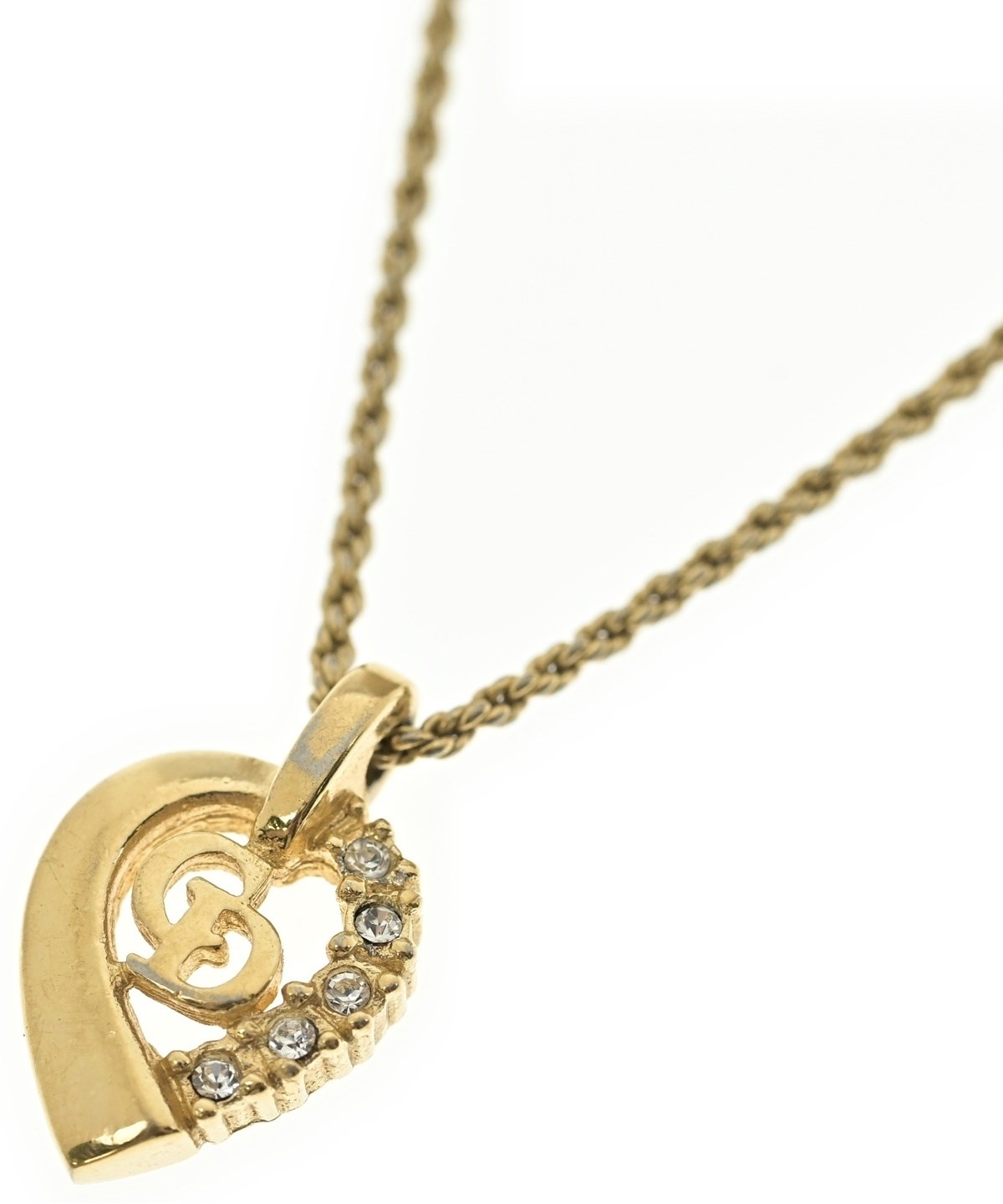 せいたDIOR ネックレス Christian Dior（クリスチャンディオール）ネックレス ゴールド