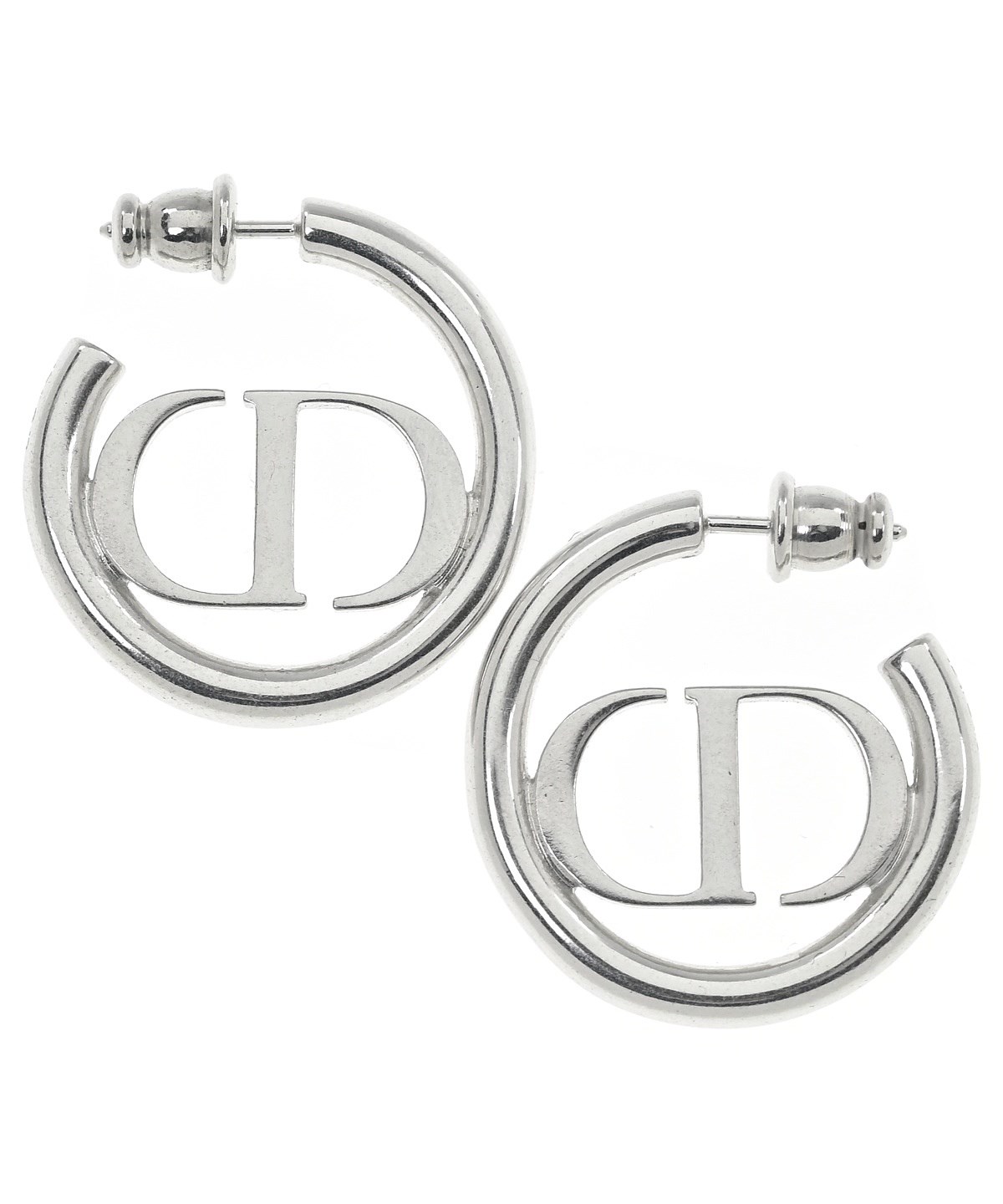 Christian Dior（クリスチャンディオール）ピアス シルバー サイズ