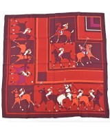 Christian Dior（クリスチャンディオール）バンダナ・スカーフ 赤 サイズ:- レディース/2200633349103