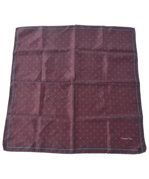 Christian Dior(クリスチャンディオール)バンダナ・スカーフ 赤 サイズ:-/2200633349110