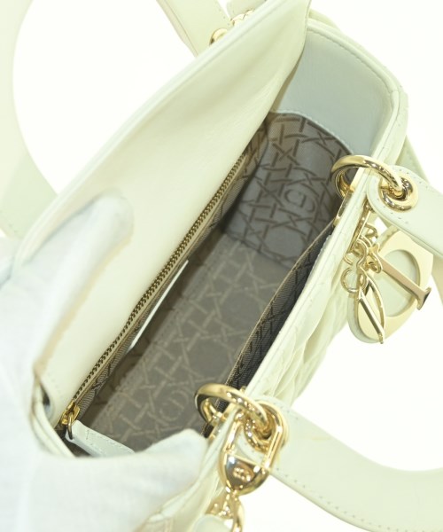 Christian Dior（クリスチャンディオール）ハンドバッグ 白 サイズ:- レディース/2200610924019