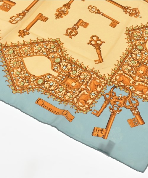 Christian Dior（クリスチャンディオール）バンダナ・スカーフ ベージュ サイズ:- レディース/2200619890131