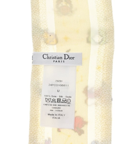 Christian Dior（クリスチャンディオール）バンダナ・スカーフ 白 サイズ:- レディース/2200602890070