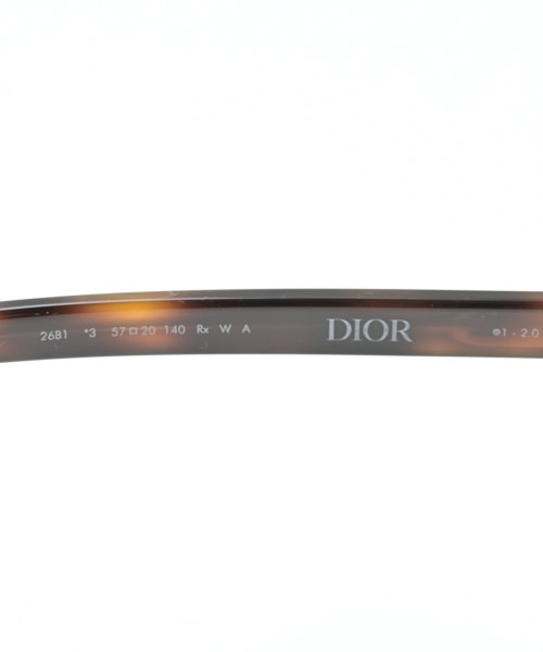 Dior Homme（ディオールオム）サングラス 茶 サイズ:- メンズ/2200605904163