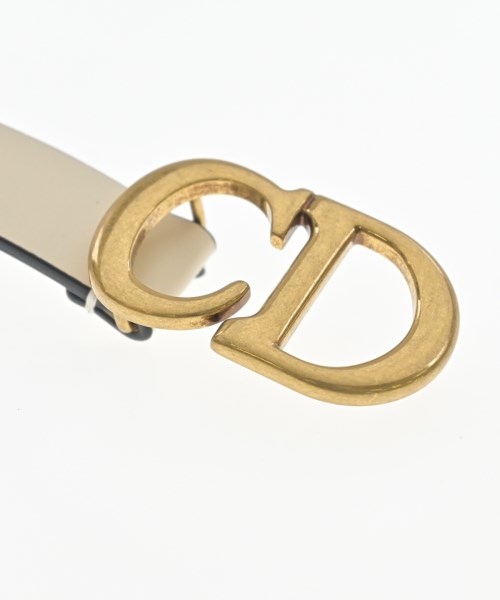 Christian Dior（クリスチャンディオール）ベルト 白 サイズ:75 レディース/2200609346044