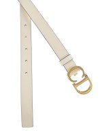 Christian Dior（クリスチャンディオール）ベルト 白 サイズ:75 レディース/2200609346044