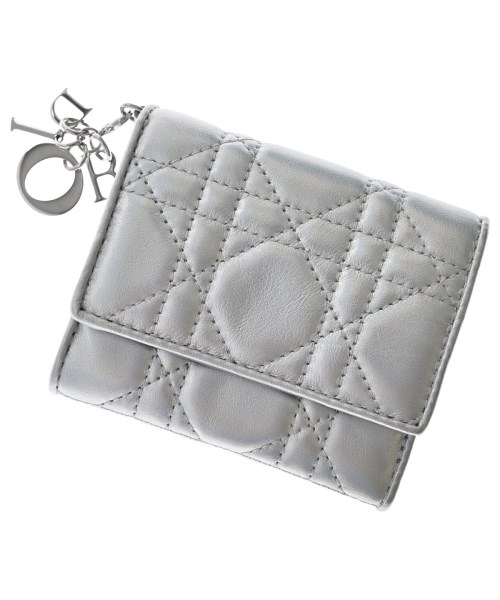 Christian Dior(クリスチャンディオール)財布・コインケース シルバー サイズ:-/2200668074674