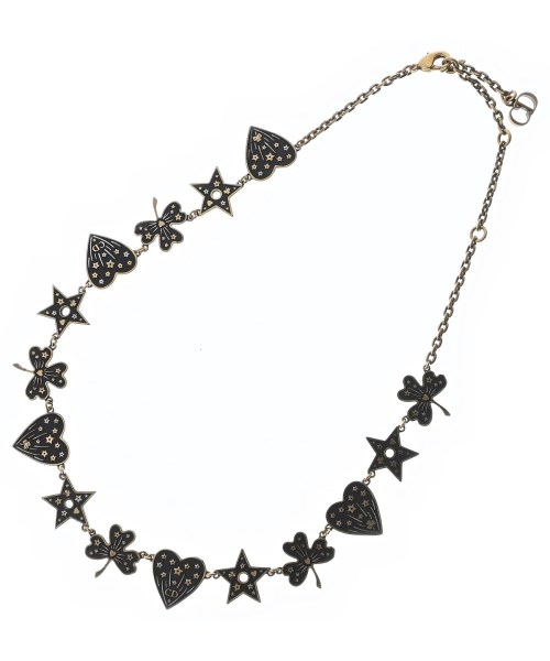 Christian Dior(クリスチャンディオール)ネックレス 黒 サイズ:-/2200668074711