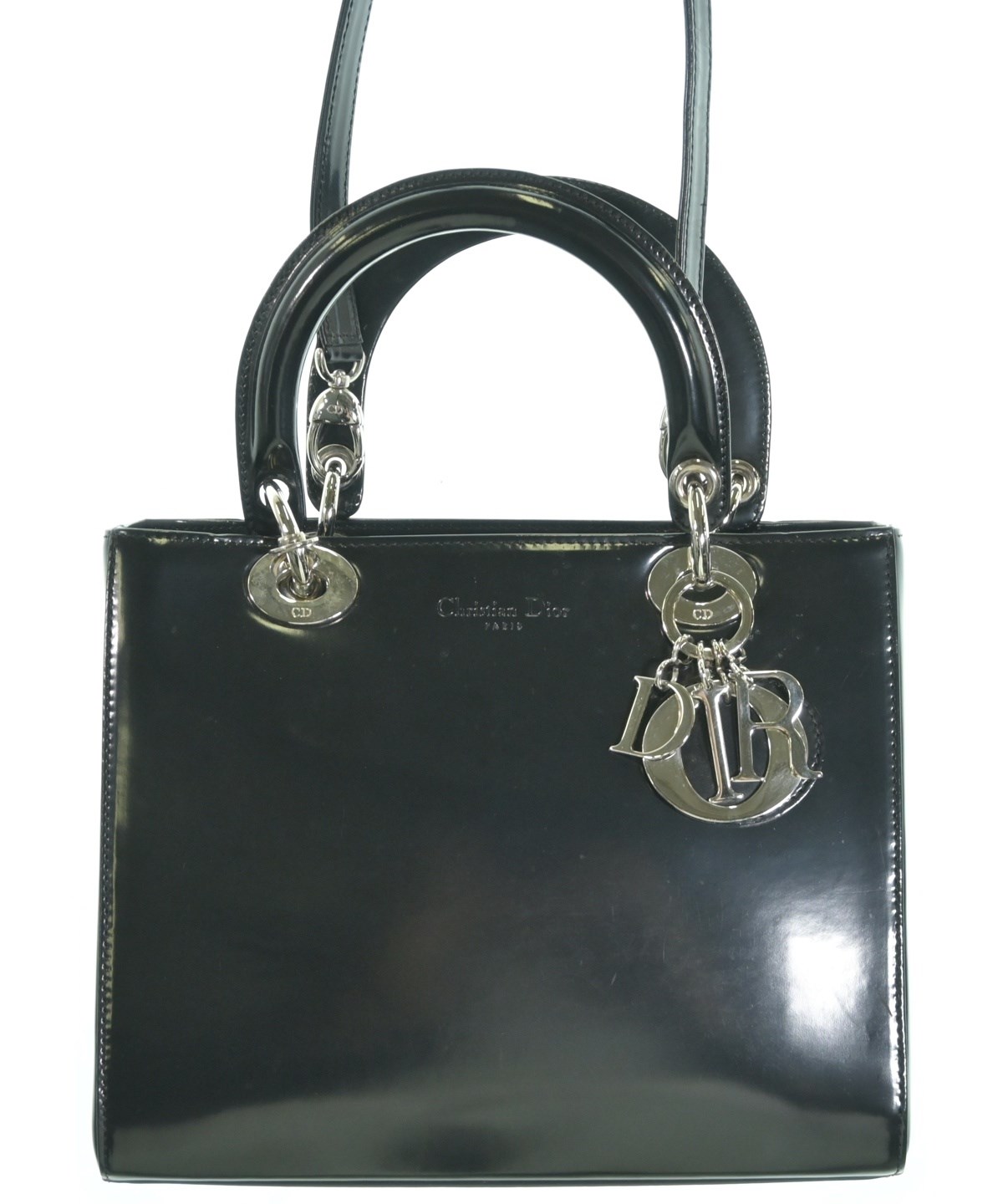 Christian Dior（クリスチャンディオール）ハンドバッグ 黒 サイズ