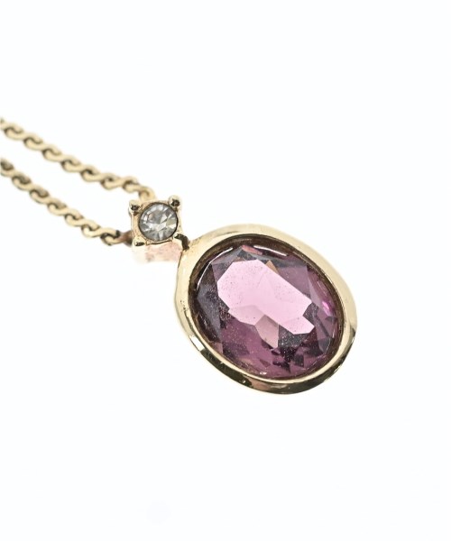 Christian Dior（クリスチャンディオール）ネックレス 紫 サイズ:- レディース/2200679916130