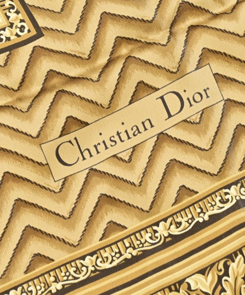 Christian Dior（クリスチャンディオール）バンダナ・スカーフ ベージュ サイズ:- レディース/2200696097034