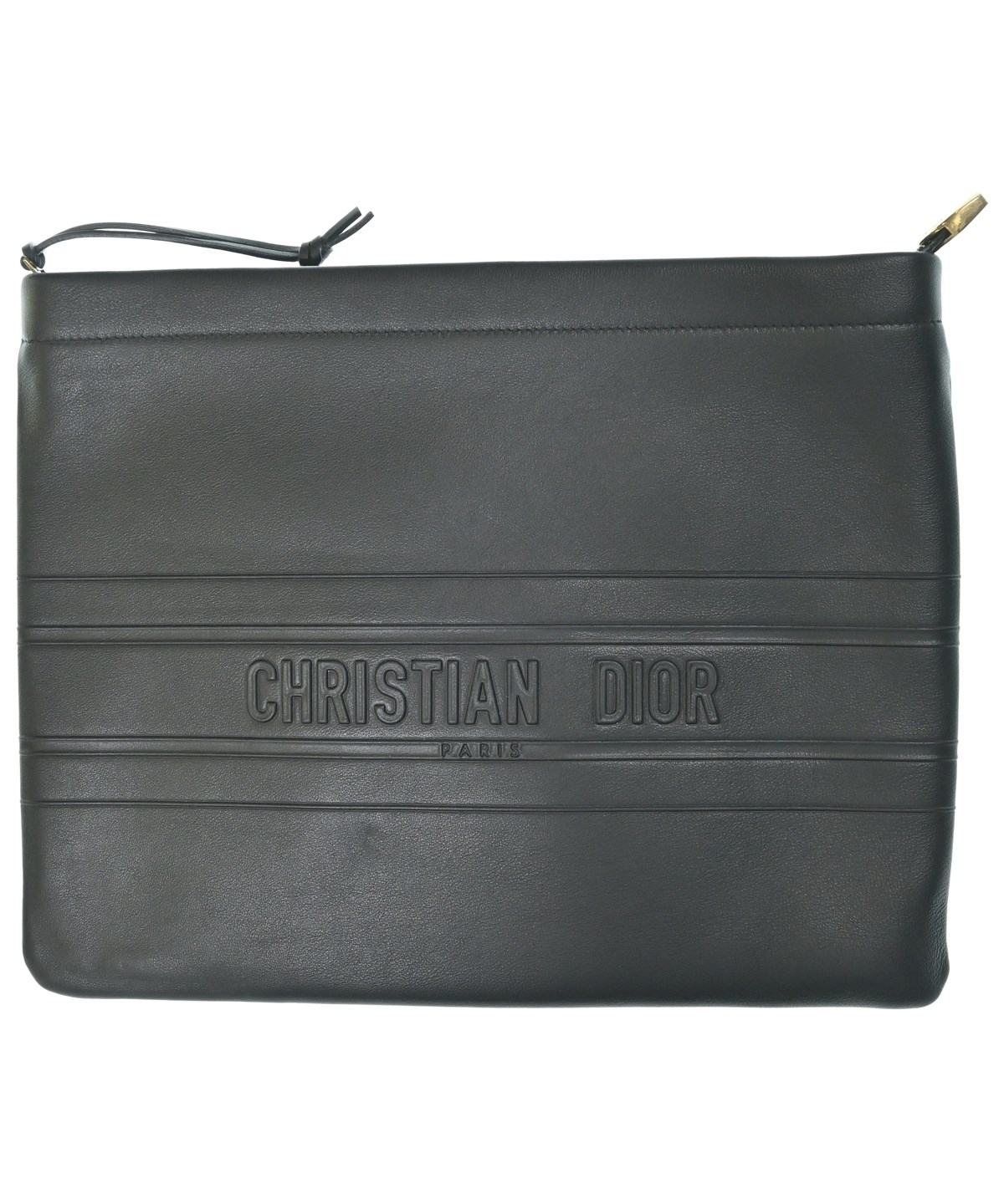 クリスチャンディオールクラッチバッグブラック Christian Dior（クリスチャンディオール）クラッチバッグ 黒 サイズ