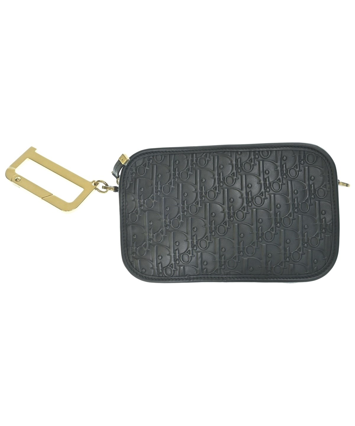 らいむ【美品】Christian Dior クラッチバッグ Christian Dior（クリスチャンディオール）クラッチバッグ 黒 サイズ