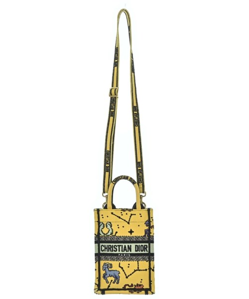 クリスチャン DIOR 人気商品 希少 レア ディオール 正規品 Christian Dior（クリスチャンディオール）トートバッグ 黄 サイズ