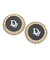 Christian Dior（クリスチャンディオール）ピアス・イヤリング 黒 サイズ:- レディース/2200700098965