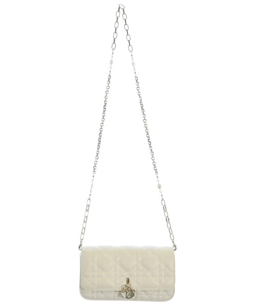 Christian Dior（クリスチャンディオール）ショルダーバッグ 白 サイズ:- レディース/2200702125751