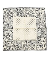 Christian Dior（クリスチャンディオール）バンダナ・スカーフ 白 サイズ:- レディース/2200657346195